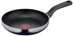 Tefal Resist Bratpfanne 24 cm beschichtet, nicht induktionsgeeignet, Titanium