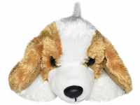Wild Republic Hug'ems Plüschtier, Kuscheltier, Hund Beagle 18cm