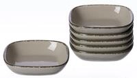 Ritzenhoff & Breker Dipschalen-Set Casa, 6-teilig, 10x10 cm, Nougat
