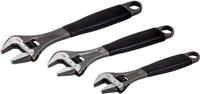 Bahco Ratschen Satz Rollgabelschl&uuml;ssel, Kunststoff Griff, Backenweite 30mm