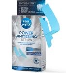 Perlweiss Power Whitening Strips zur Zahnaufhellung - zahnschmelzschonendes...