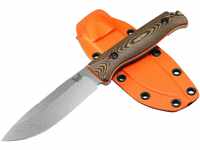 Benchmade - Saddle Mountain 15002 Jagdmesser mit orangefarbenem G10-Griff...