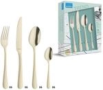 Amefa AUSTIN CHAMPAGNER Besteckset 24-teilig | PVD-veredeltes goldenes Besteck Set 