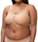 Triumph Damen BH Shape Smart P, ohne B&uuml;gel, Gepolstert, Verstellbare Tr&auml;ger, 50,