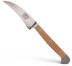 G&Uuml;DE Solingen - Sch&auml;lmesser geschmiedet, 6 cm, Birnenholz, ALPHA BIRNE,
