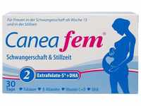 CANEAFEM 2 + Jod | Hoch bioverfügbare Folsäure | Für Schwangerschaft und...