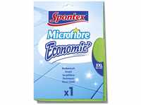 Spontex Microfibre Economic Bodentuch, 1er Pack – XXL Mikrofaser-Bodentuch