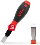 Wiha Universalschaber Set SoftFinish&reg; 12 teilig I mit 10 Ersatzklingen, 13 mm breit