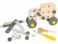 Small Foot Konstruktionsset Miniwob aus Holz, kreativer Bausatz mit Werkzeugen...