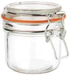 Vogue Clip Top Runde Glasbeh&auml;lter - 200 ml (6er-Pack), Einmachgl&auml;ser,