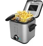 Cecotec Elektrische &Ouml;lfritteuse CleanFry Advance 1500 Inox. 900 W, Fassungsverm&ouml;gen