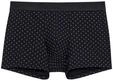 HOM Herren MAX Boxer Briefs Unterw&auml;sche, Black Print, S