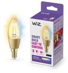 WiZ Tunable White Amber LED Lampe E14 (370 lm), 25 W Filament Lampe im Vintage Design