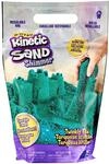 Kinetic Sand - Petrolfarbener Sand mit Glitzer im Beutel, 907 g, original magischer