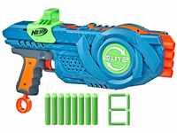 Nerf Elite 2.0 Flipshots Flip-8 Blaster, 8 Dart-Läufe für doppelte Feuerkraft,
