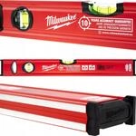 Milwaukee 4932459090 Redstick Slim Level, 40 cm, Rot/Schwarz