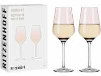 Ritzenhoff 3641001 Weißweinglas 300 ml – Serie Fjordlicht Nr. 1 – 2 Stück...
