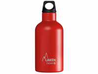 Laken Trinkflasche Futura Schmal, Red, 0.35 Liter, TE3R