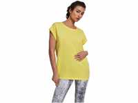 Urban Classics Damen Ladies Extended Shoulder Tee T-Shirt, brightyellow, M