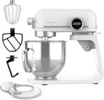Cecotec Knet- und R&uuml;hrmaschine Twist&Fusion 4500 Luxury White. 800 W, Geh&auml;use aus