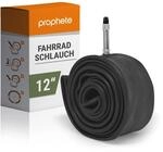 Prophete Fahrradschlauch mit Dunlopventil, passend f&uuml;r 12 x 1,75 bis 12,5 x 2,25