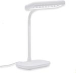 BRILONER - LED Schreibtischlampe mit Ein/Aus-Schalter, schwenkbar, kaltwei&szlig;e