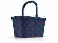 carrybag frame mixed dots red