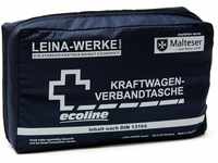 Leina-Werke 11033 KFZ-Verbandtasche Compact Ecoline ohne Klett, Blau/Weiß