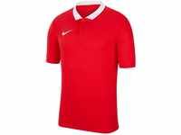 Nike CW6933 M NK DF PARK20 Polo SS Polo Shirt Mens University red/White/White M