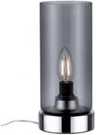 Paulmann 770.56 Pinja Tischleuchte touch max.1x20W E14 Chrom/Rauchglas 230V