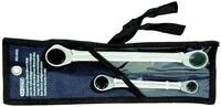 KS Tools 503.4552 GEARplus Doppel-Ratschenringschl&uuml;ssel-Satz, 2-tlg.