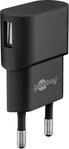 USB Netzteil 5 W, USB-A, 5 V/1 A, f&uuml;r Smartphone & Kopfh&ouml;rer, Schwarz