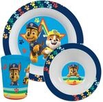 Paw Patrol Boy Jungen 3tlg Fr&uuml;hst&uuml;cksset