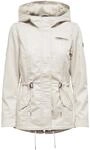 ONLY Damen &Uuml;bergangs-Jacke ONLLorca Canvas Parka mit Kapuze 15216452, Moonbeam,M