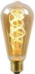 LUCIDE ST64 - Gl&uuml;hfadenlampe - &Oslash; 6,4 cm - LED Dim. - E27-1x4,9W 2200K - Amber
