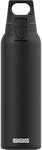 SIGG Hot & Cold ONE Light Black Thermo Trinkflasche (0.55 L), schadstofffreie und