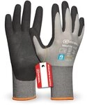 Gebol Master Flex, 1 Paar Arbeitshandschuhe f&uuml;r Herren mit PU-Nitril-Beschichtung &