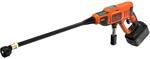 BLACK+DECKER Akku-Druckreiniger (18V, 24 bar, mobiler Druckreiniger zur...