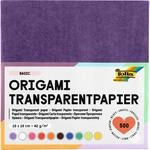 folia 825/1010 - Transparentpapier - Faltbl&auml;tter, 10 x 10 cm, 500 Blatt, 42...