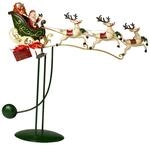 Villeroy & Boch - Winter Collage Accessoires Schaukelschlitten, bunt, 48 x 11,5 x 50