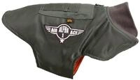 Alpha Industries Dog MA-1 Nylon Flight Jacket Fliegerjacke f&uuml;r Hunde Sage-Green