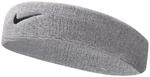 Nike Unisex Erwachsene Swoosh Headband Stirnband, Grau (Grey heather/black),