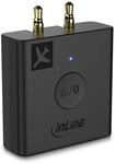 InLine &ndash; Flugzeugadapter Bluetooth 5.0 Audio Sender Transmitter f&uuml;r TV, PC, HiFi,