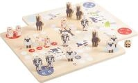small foot Spielesammlung "4 Friends" aus Holz, Ludo, Leiterspiel, Pferderennen...
