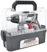 Br&uuml;der Mannesmann Akkuschrauber, 3.6 Volt, mit Bitsortiment | M17735