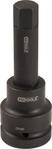 KS Tools 450.0492 1" Kraft-Bit-Stecknuss Innensechskant, lang, 29mm