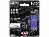 goodram Schnelle Speicherkarte IRDM - SD Karte 512GB M2AA MicroSDXC UHS-I U3 A2...