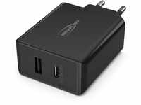 ANSMANN 2-Port USB Ladegerät 45 Watt mit starker GaN Technologie - Power...