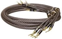 Dynavox Black Line Lautspecherkabel, Paar, Flexibles Premium High-End-Kabel mit