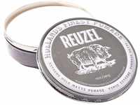 Reuzel Provides our strongest hold and a matte finish. This water-based formula